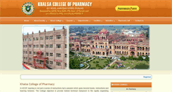 Desktop Screenshot of khalsacollegepharmacy.org